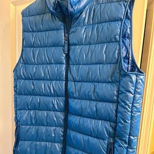 Tall man’s royal blue OLD NAVY Puffer vest